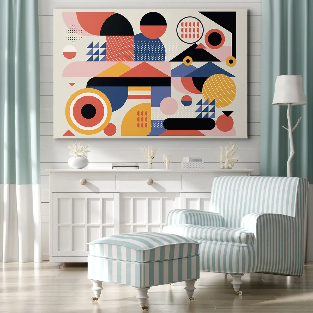 Vászonkép - Összetétel: játszadozzunk - 70x50 cm