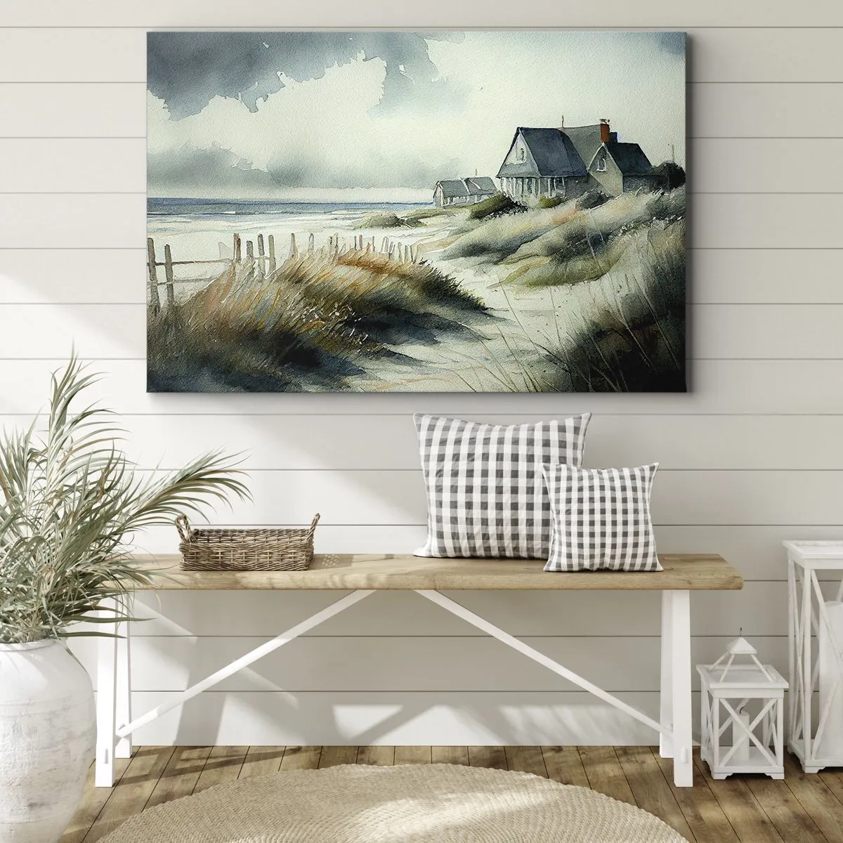 Vászonkép - Távol a nyüzsgéstől  - 70x50 cm