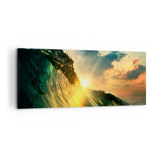Vászonkép - Szörfös, hol vagy? - 120x50 cm