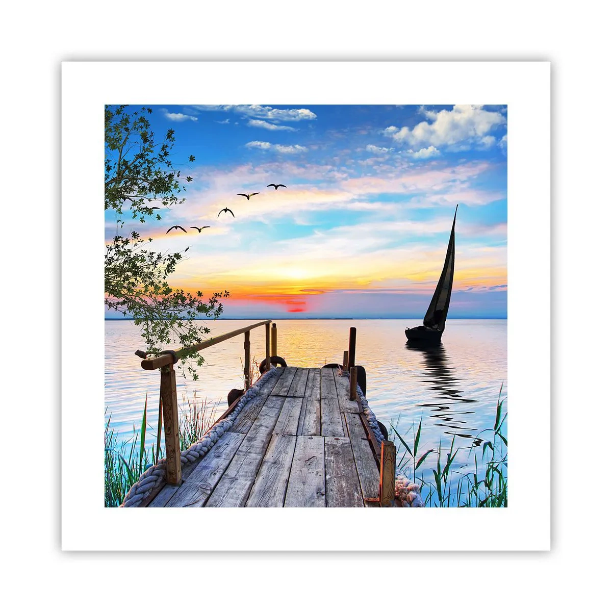 Poszter - Kellemes este - 40x40 cm