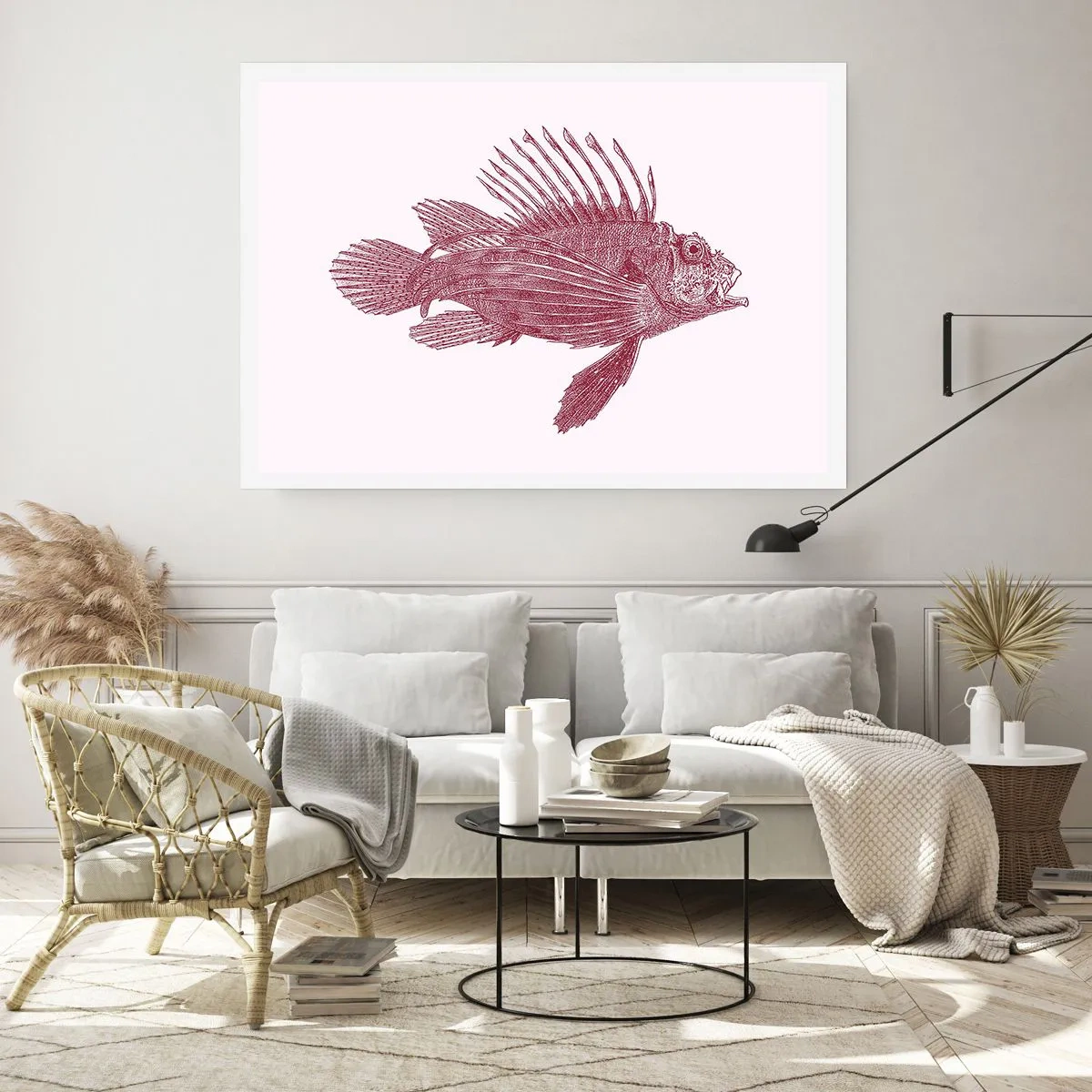 Poszter - Egzotikus vizek lakója - 100x70 cm