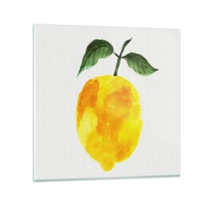 Üveg kép - Hogyan ismerjük meg a nap ízét - 30x30 cm