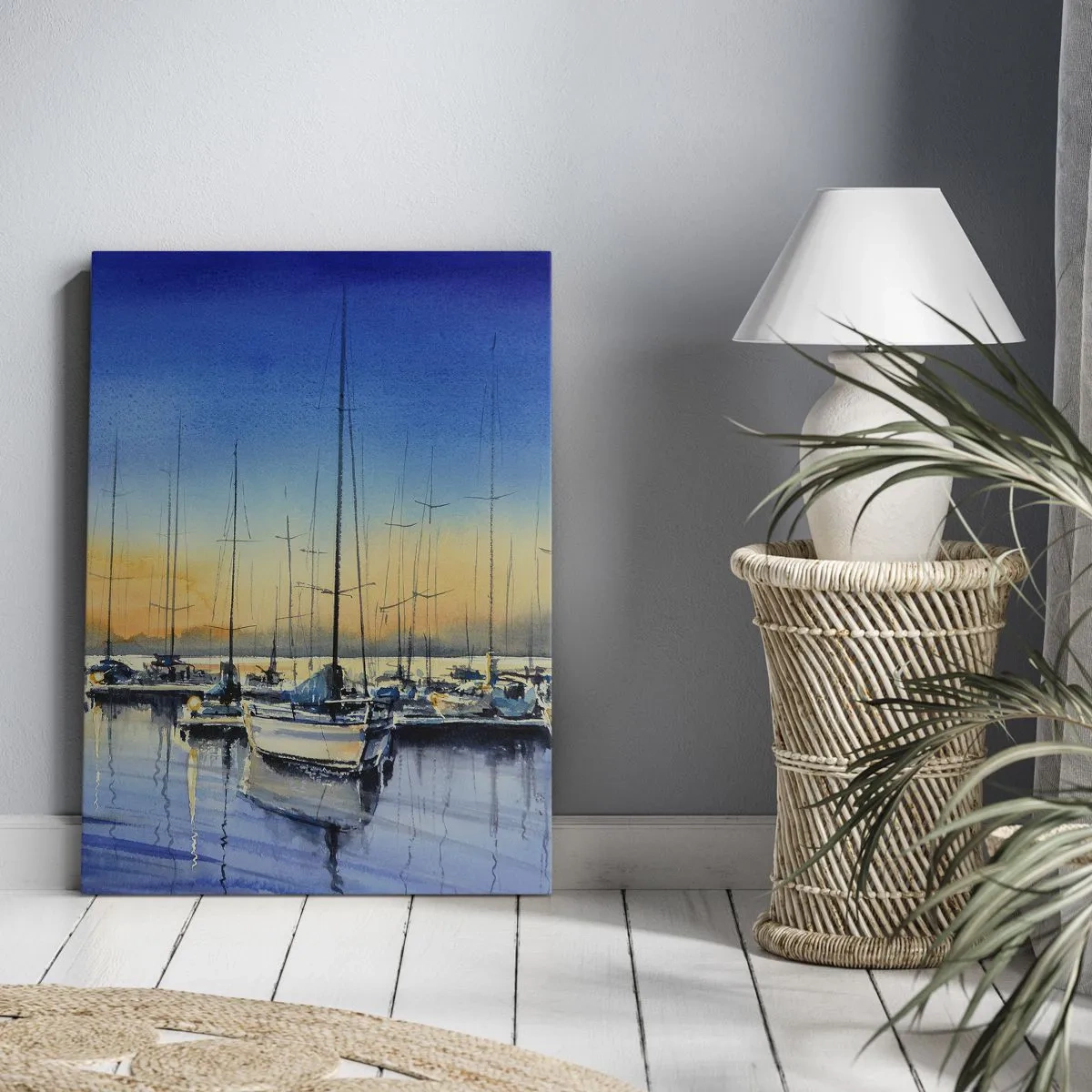Vászonkép - Egy szép nap vége - 50x70 cm