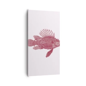 Vászonkép - Egzotikus vizek lakója - 65x120 cm