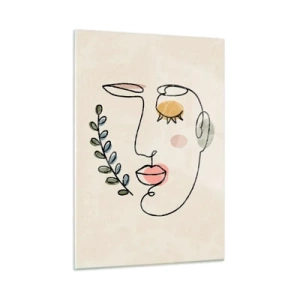 Üveg kép - Meglelt nyugalom - 50x70 cm