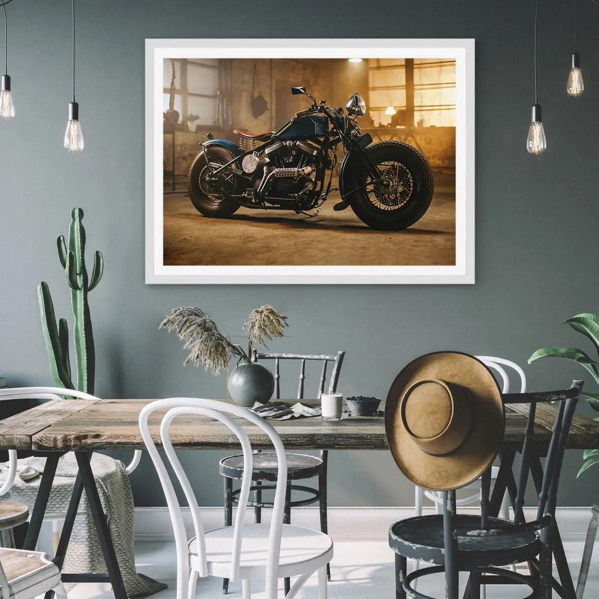 Poszter fekete keretben - Megtehetek mindent - 70x50 cm