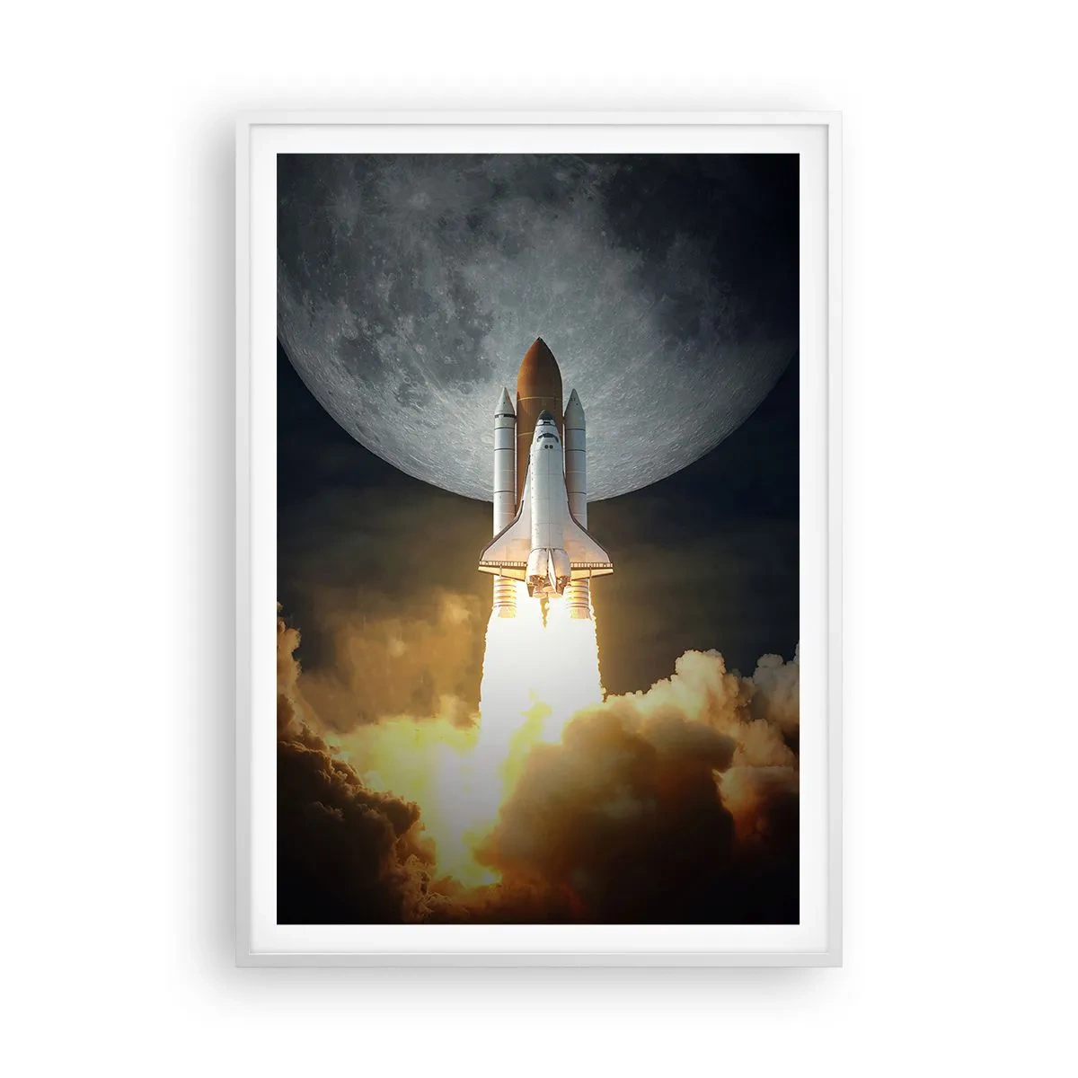 Poszter fekete keretben - Egy földöntúli kaland kezdete - 70x100 cm