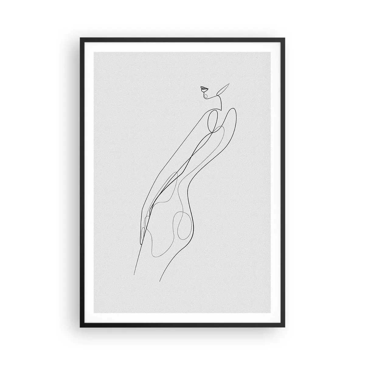 Poszter fehér keretben - Csak egy ígéret - 70x100 cm