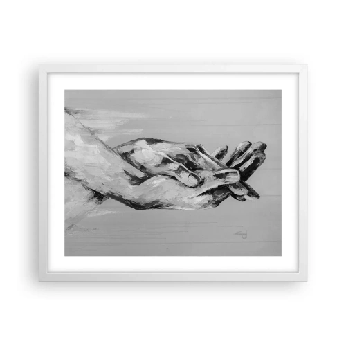 Poszter fekete keretben - Kezdet… - 50x40 cm