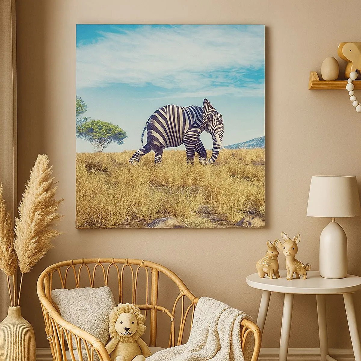 Vászonkép - A szürke már nem menő - 30x30 cm