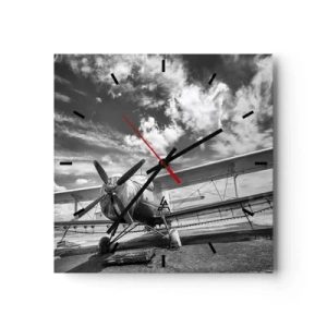 Falióra, Óra - Alig várom! - 30x30 cm