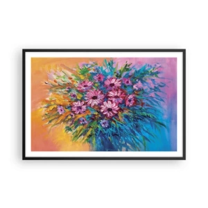 Poszter fehér keretben - Életenergia - 91x61 cm