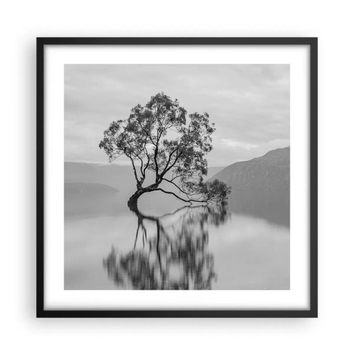 Poszter fehér keretben - Van egy ilyen ország - 50x50 cm