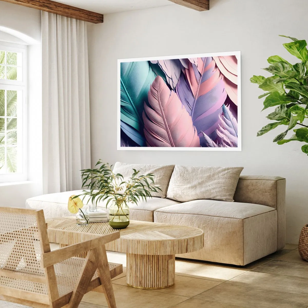 Poszter - Madár sikk - 91x61 cm