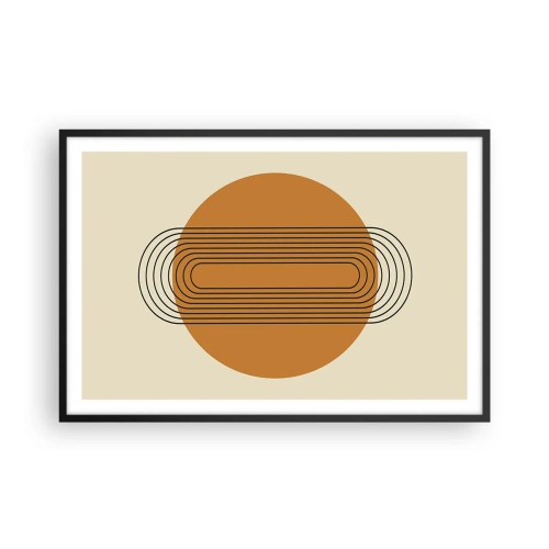 Poszter fehér keretben - Tökéletes terv - 91x61 cm