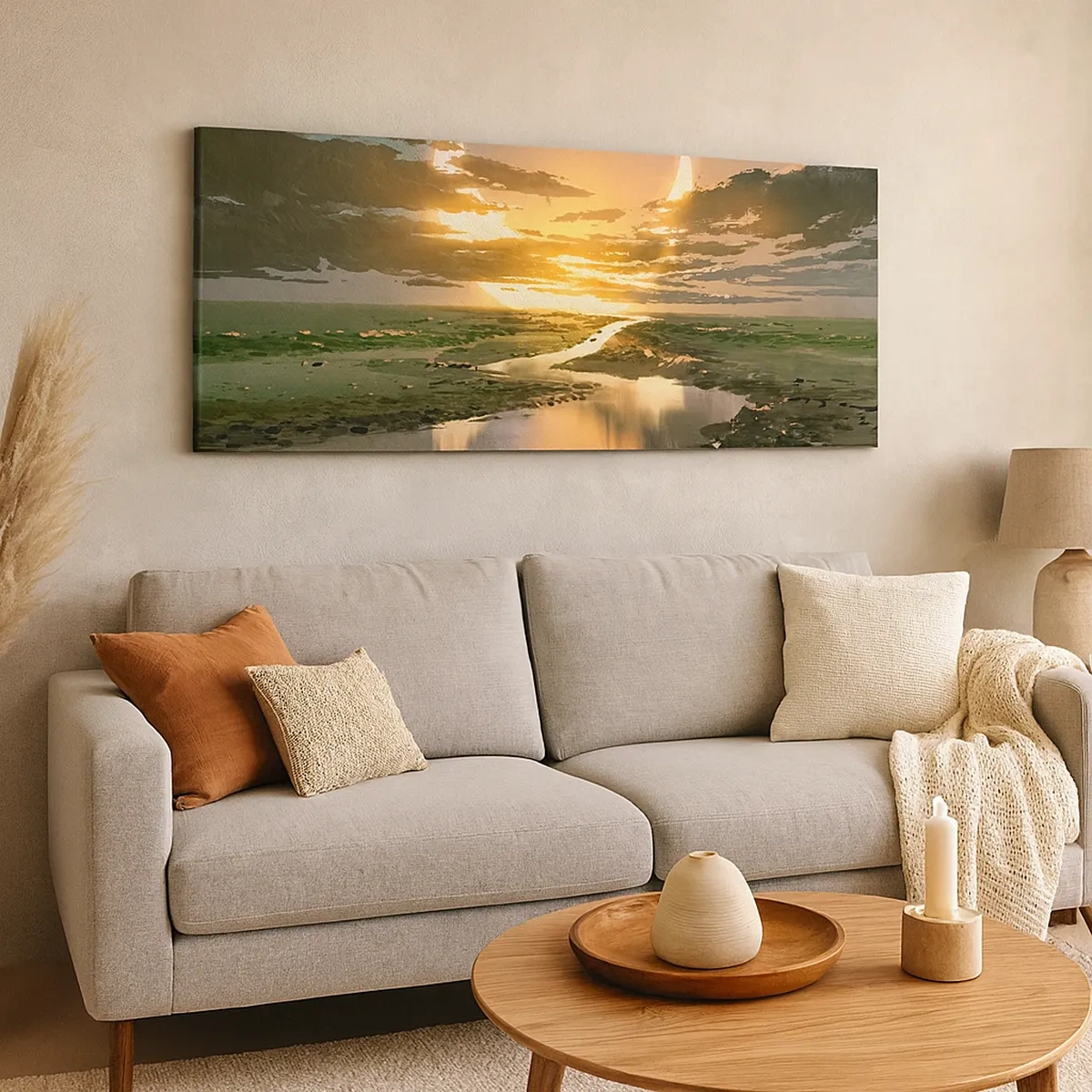 Vászonkép - Valahol egy messzi-messzi galaxisban - 30x30 cm