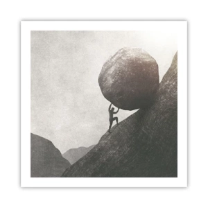 Poszter - Hiszek minden remény ellenére  - 60x60 cm