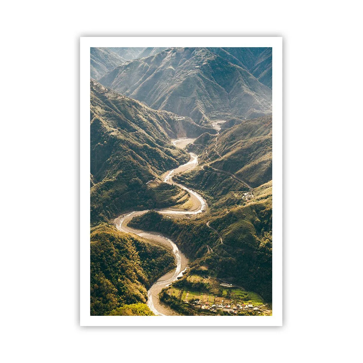 Poszter - A hegyek szívéből - 70x100 cm