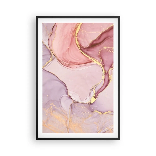 Poszter fehér keretben - A színek simogatása - 61x91 cm