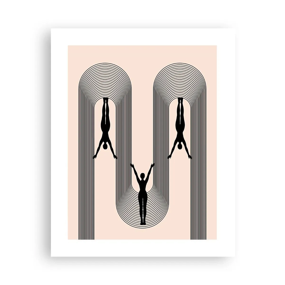 Poszter - Fejjel lefelé - 40x50 cm