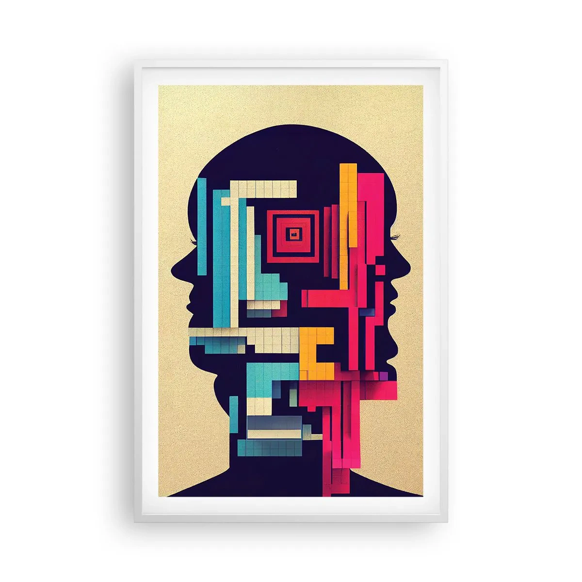 Poszter fekete keretben - Új kkötelékek - 61x91 cm