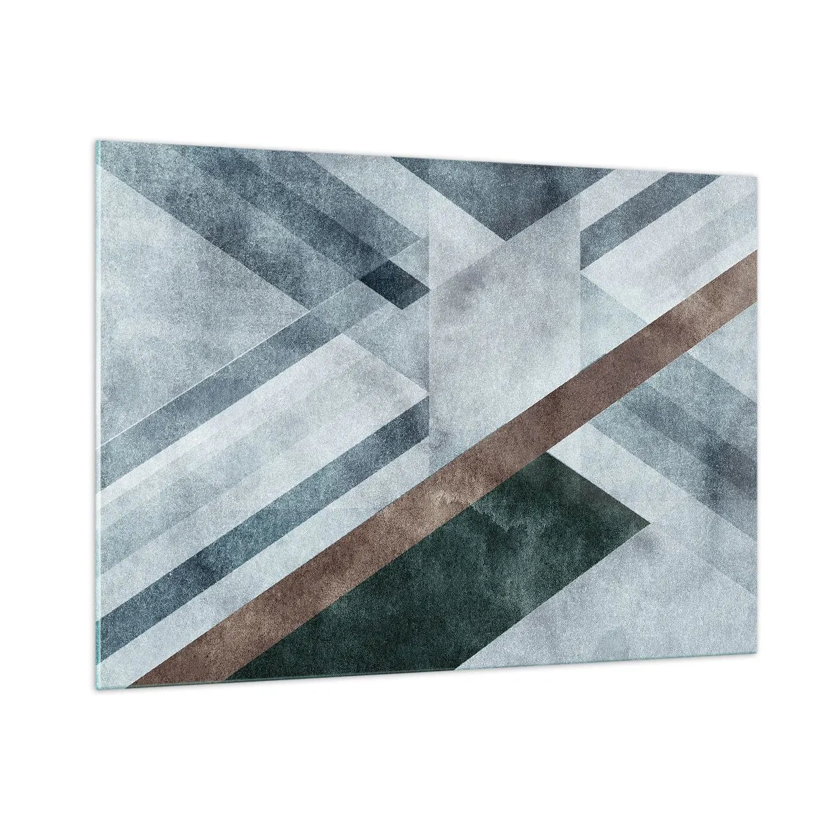 Üveg kép - A geometria kifinomult eleganciája - 100x70 cm