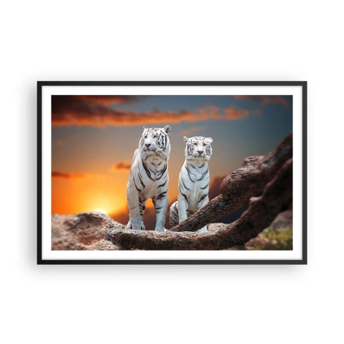 Poszter fehér keretben - Akárcsak Narnia - 91x61 cm