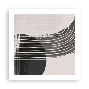 Poszter - Oda és vissza - 50x50 cm