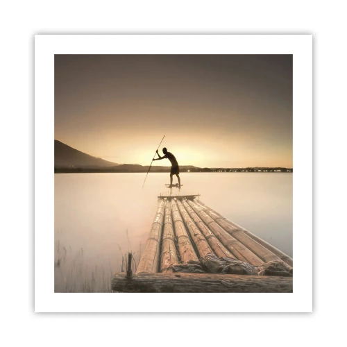 Poszter - Pihenés előtt - 50x50 cm