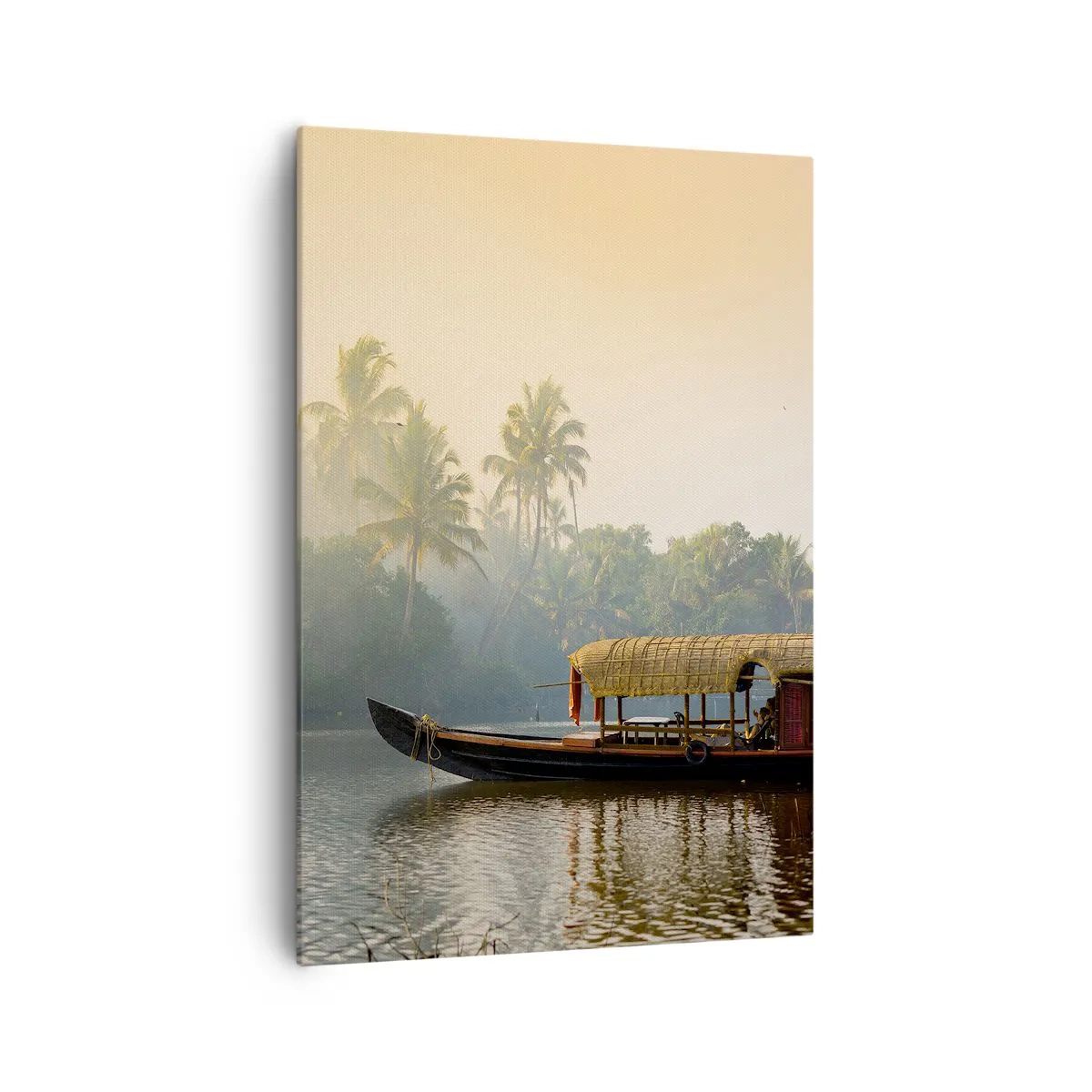 Vászonkép - Ház a folyón - 70x100 cm