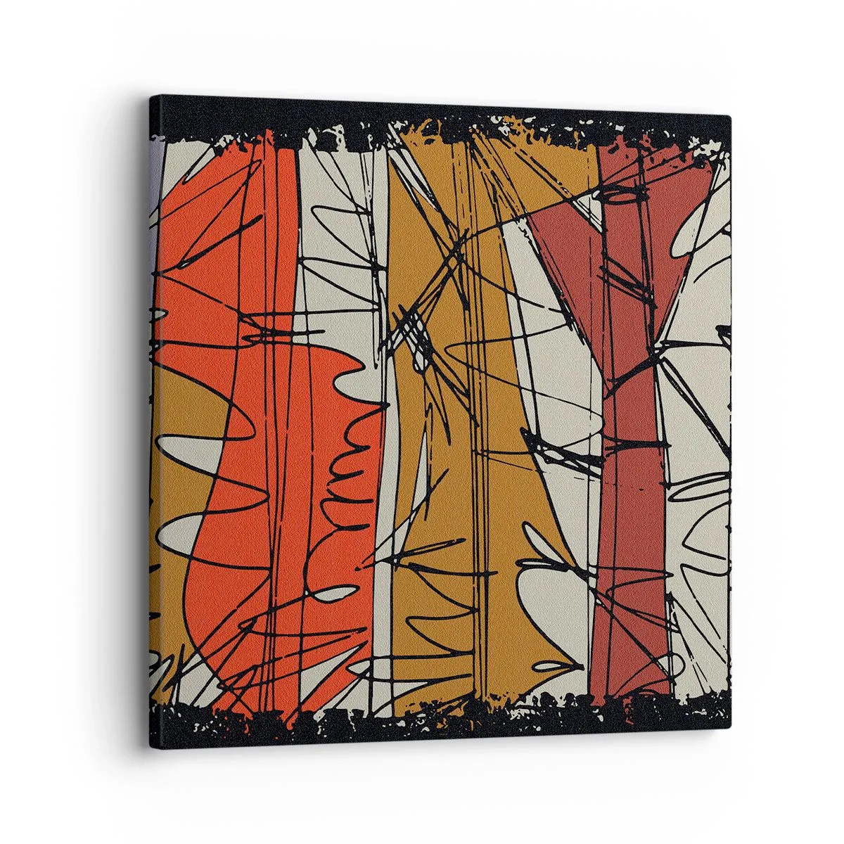 Vászonkép - Spontán kompozíció - 30x30 cm