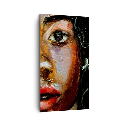 Vászonkép - Fekete és fény - 45x80 cm