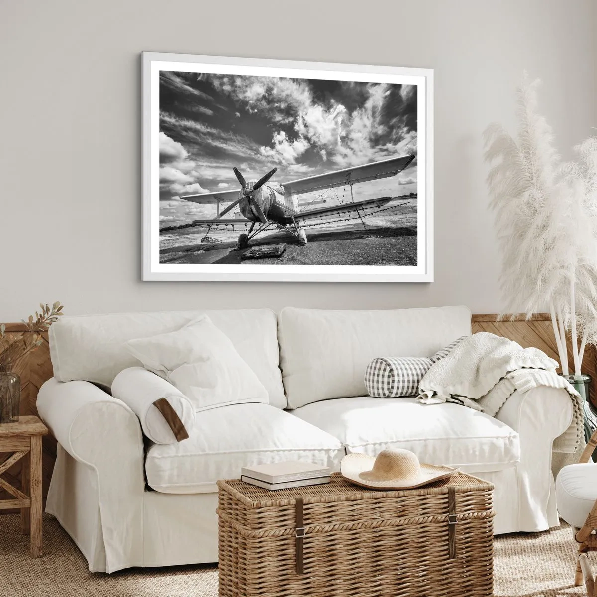 Poszter fekete keretben - Alig várom! - 100x70 cm