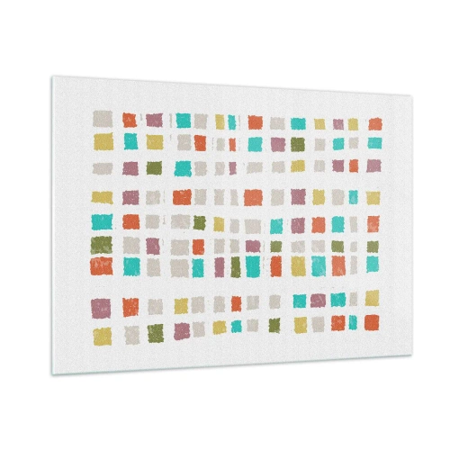 Üveg kép - Ismeretlen játék - 100x70 cm