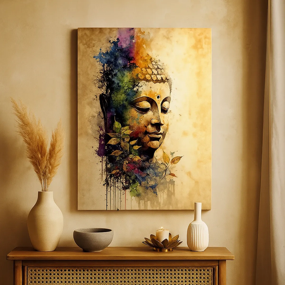 Vászonkép - Namaste! - 50x70 cm