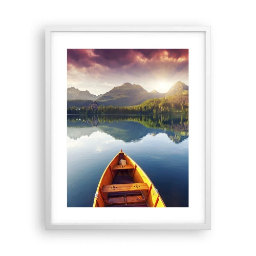 Poszter fekete keretben - Semmi a természet ellen - 40x50 cm