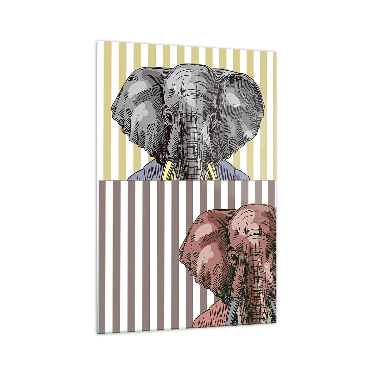 Üveg kép - Természeténél fogva elegáns - 70x100 cm