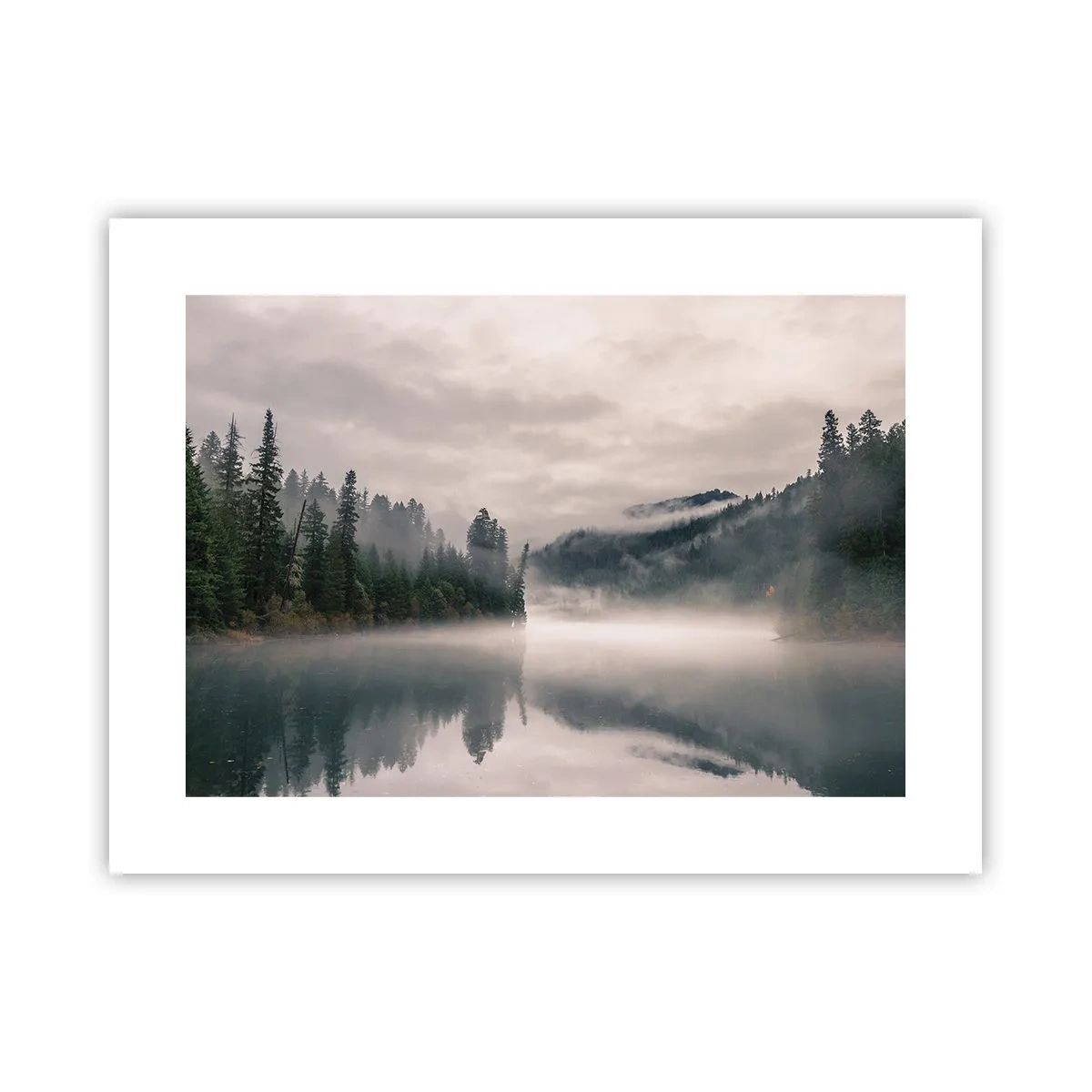 Poszter - Ábrándosan, ködben - 40x30 cm