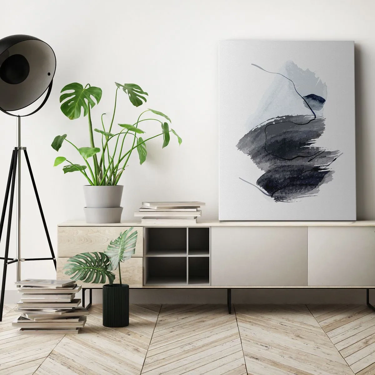 Vászonkép - Intenzitás és mozgás - 45x80 cm