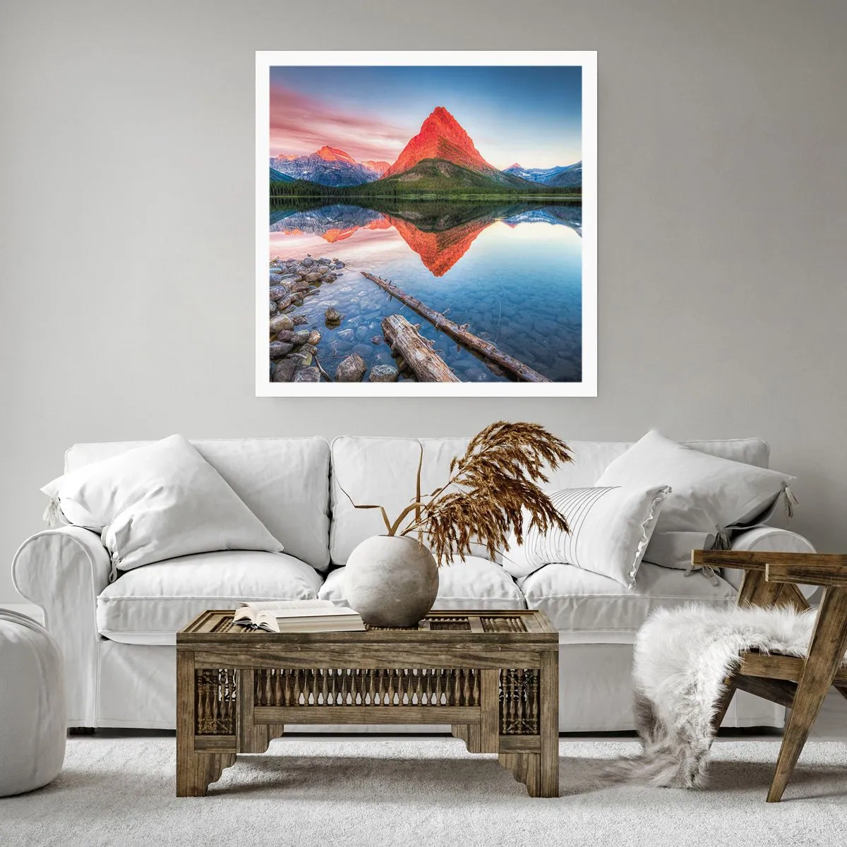 Poszter - Forróság és hideg - 60x60 cm