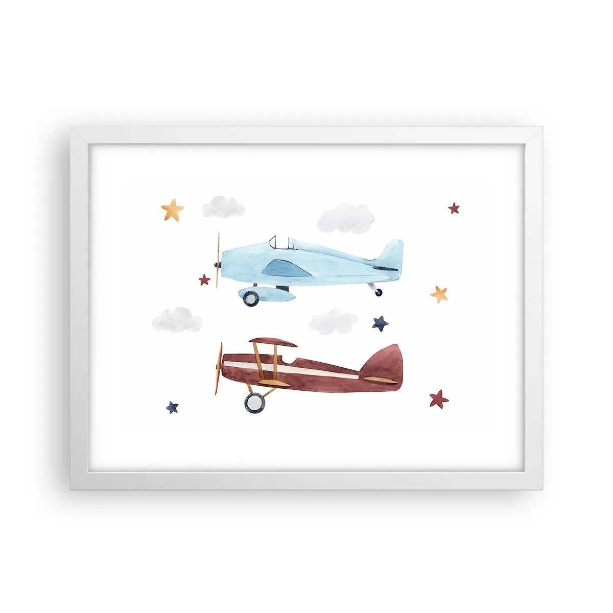 Poszter fekete keretben - Pilóta, várunk! - 40x30 cm