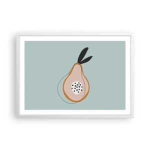 Poszter fekete keretben - Behatolás a dolgok természetébe - 70x50 cm