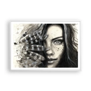 Poszter fekete keretben - Vad gyönyör - 100x70 cm