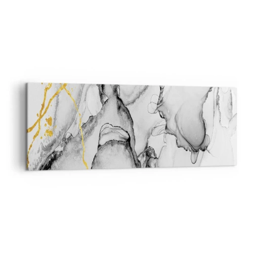 Vászonkép - Arany motívumú kompozíció - 140x50 cm