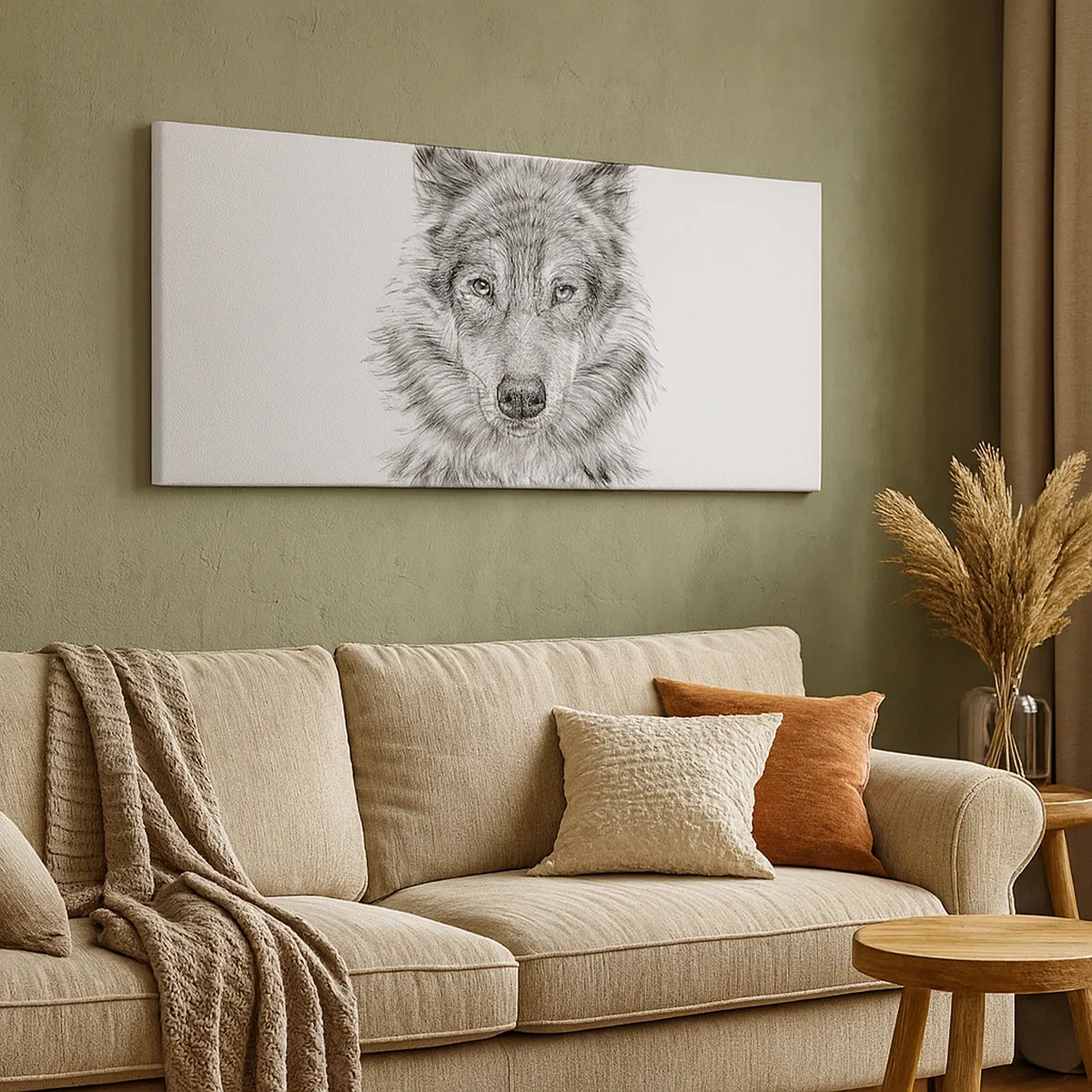 Vászonkép - Született vezető - 30x30 cm