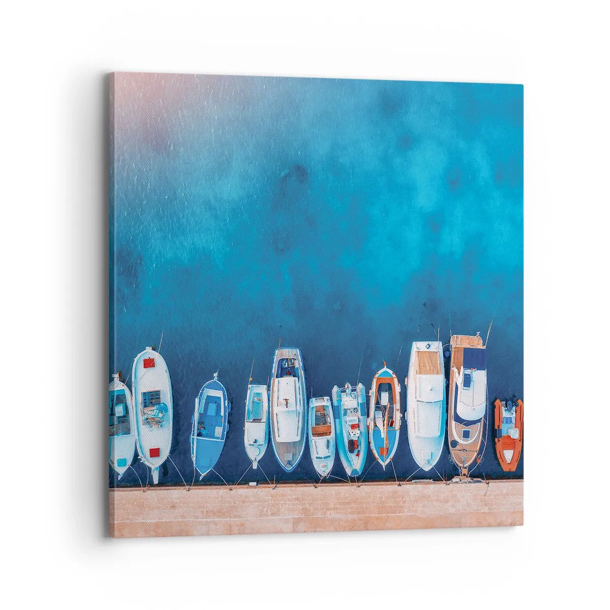 Vászonkép - Egy sorban - 70x70 cm