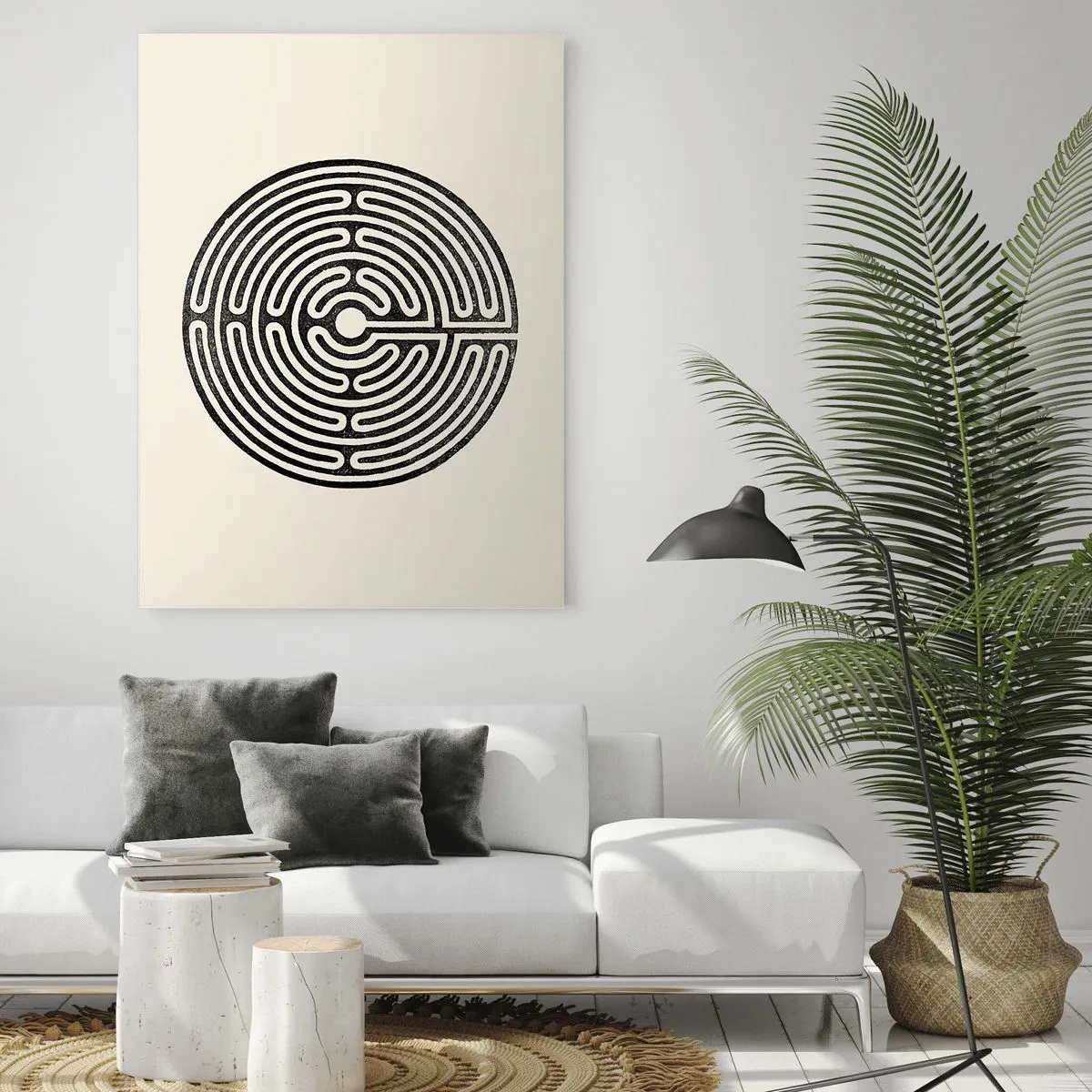 Üveg kép - Titokzatos rend - 80x120 cm