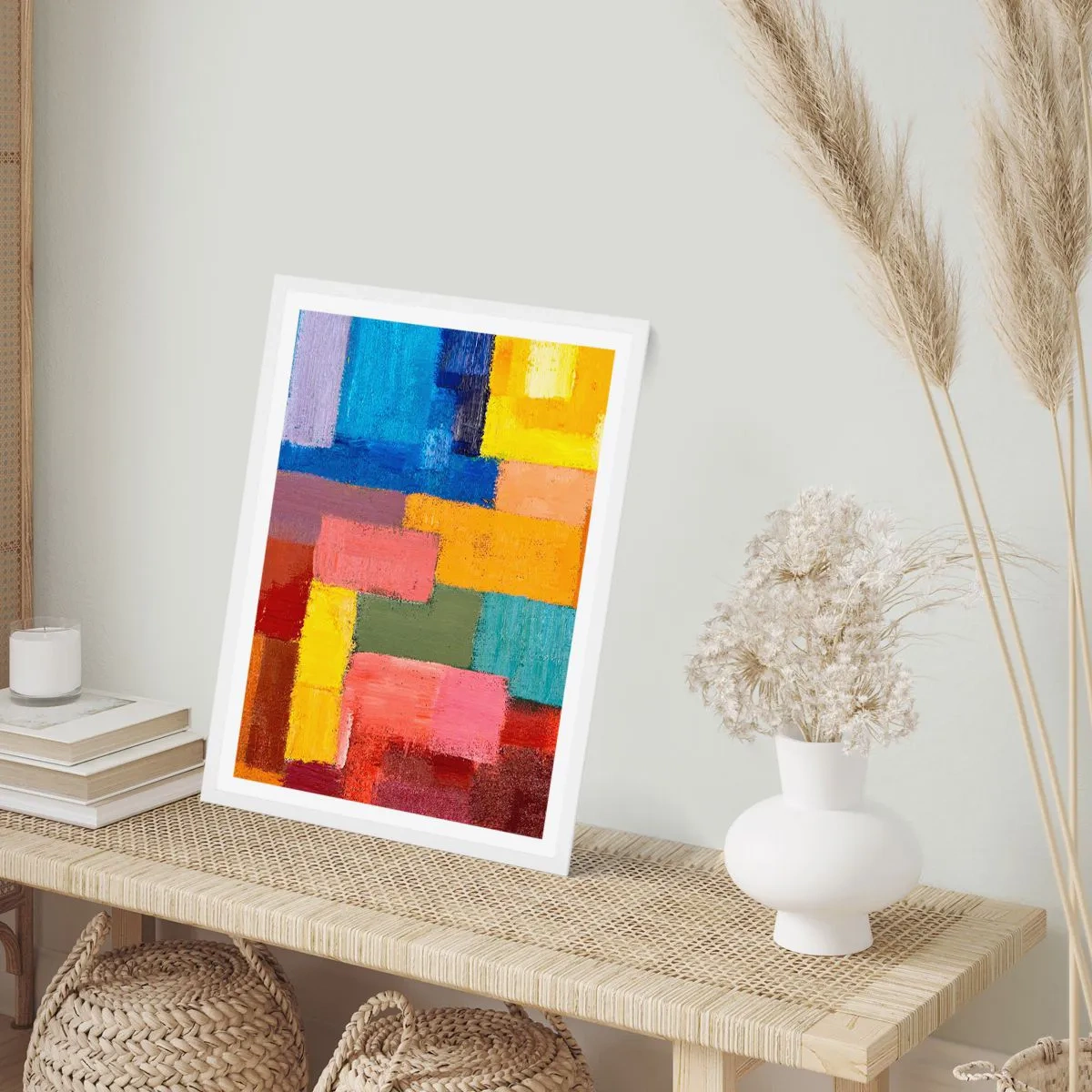 Poszter fekete keretben - Mindegyik más, mindegyik színes - 50x70 cm