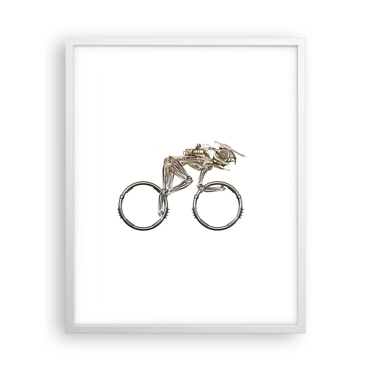 Poszter fekete keretben - Remek gép - 40x50 cm