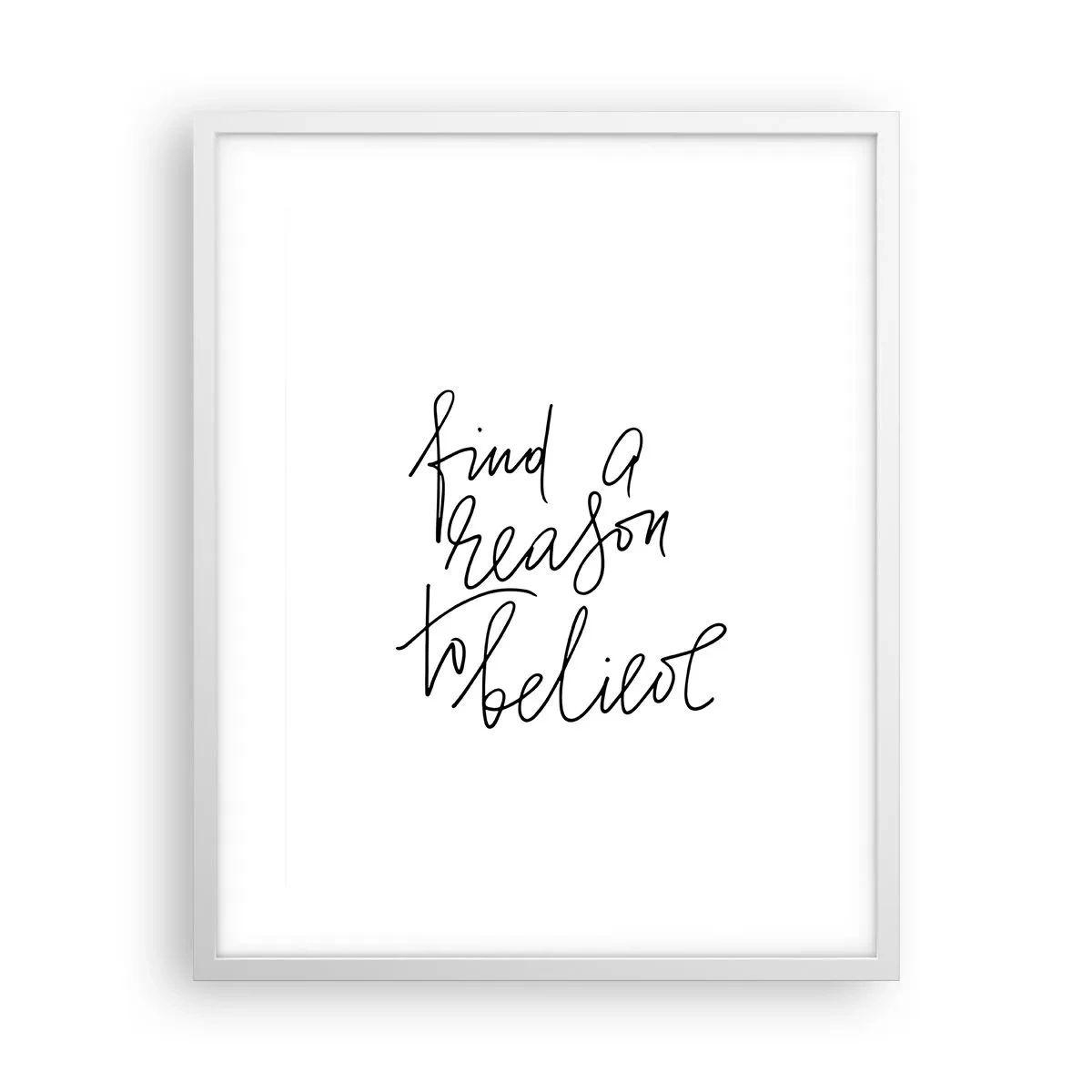 Poszter fekete keretben - Ez lehetséges - 40x50 cm